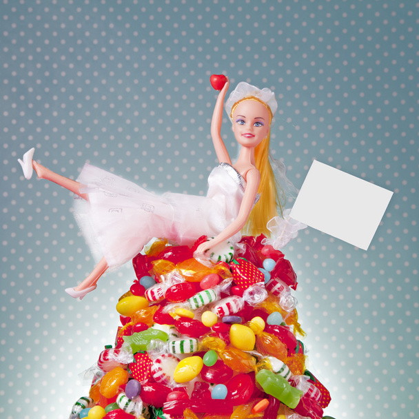 Genéricos Doll Bride and Candy Pile
 - Foto, Imagem