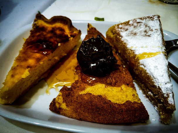 Creamcake, ένα τυπικό επιδόρπιο στη Λισαβόνα - Φωτογραφία, εικόνα