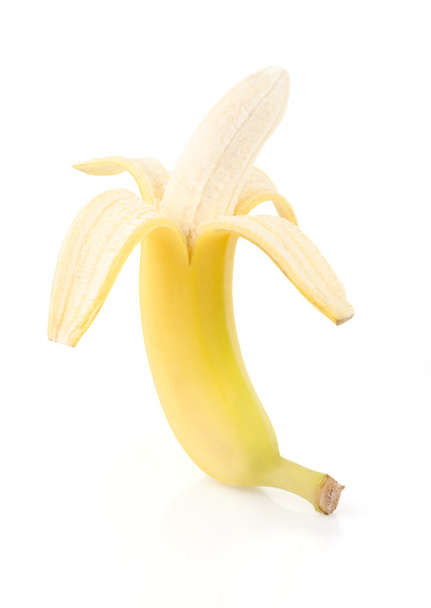 Mezza banana pelata
 - Foto, immagini