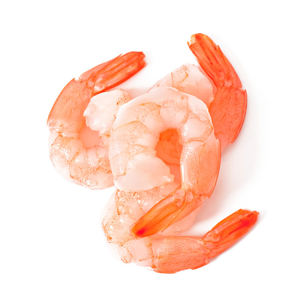 Tail of shrimp on the white - Photo, Image