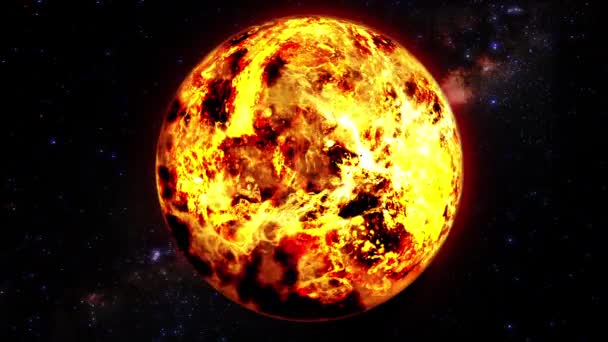 私たちの星、太陽、ガスの大きなボール.  - 映像、動画