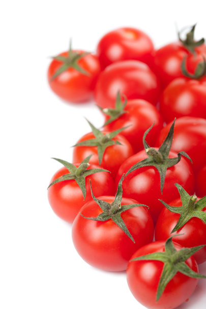 Ripe tomatoes background isolated - Foto, Bild