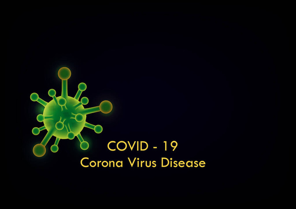 Virusmalli COVID-19 infektio lääketieteellinen kuva
 - Valokuva, kuva