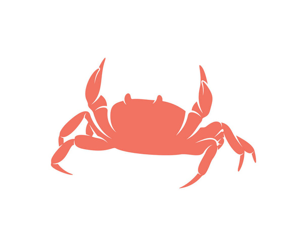 Crab logo vector design template, Silhouette Crab logo, Illustration - Vector, Image