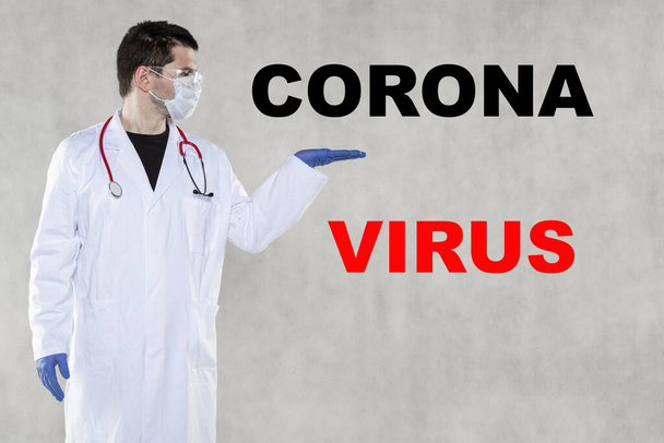  coronavirus, the doctor warns against infection - Foto, Bild