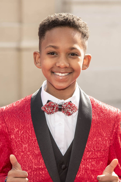 Brandin Stennis attends "The 4th Annual Young Entertainer Awards" at Warner Brother Studios, Burbank, CA on April 7, 2019 - 写真・画像