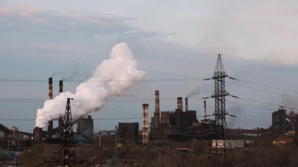  impianto industriale, fumo di fabbrica. inquinamento atmosferico
 - Filmati, video