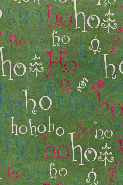 クリスマス ho ho ho 背景垂直 - 写真・画像