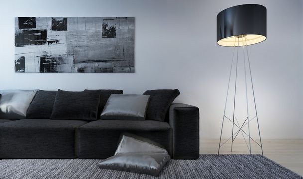 moderna sala de estar - Foto, imagen