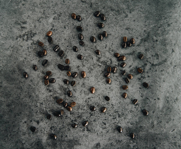 coffee bean on loft background. - Photo, Image