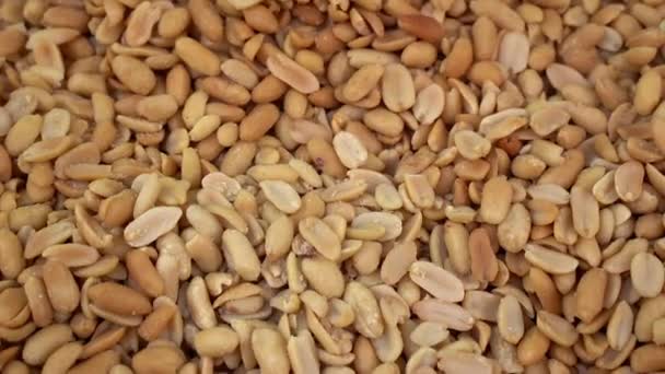Colheita de amendoim para texturas alimentares vista superior
 - Filmagem, Vídeo