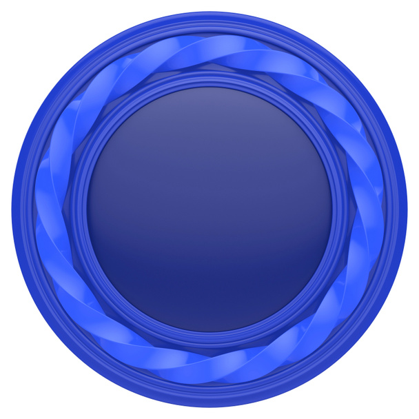 Etiqueta circular abstracta para logo aislado sobre fondo blanco
. - Foto, imagen