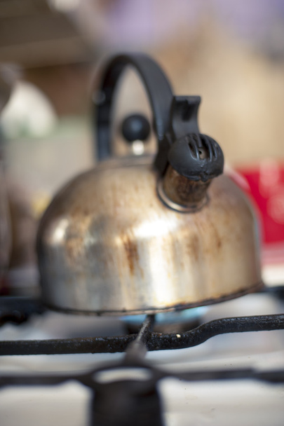 Water boil in kettle - Zdjęcie, obraz