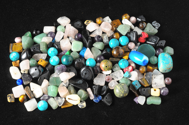 Colored Semi Precious Stones - Photo, Image