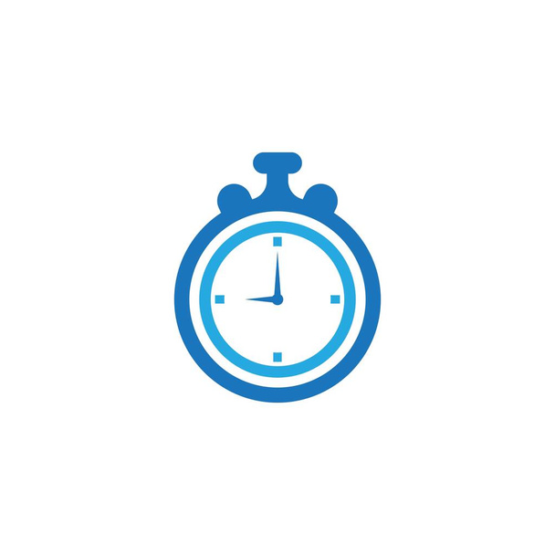 Time concept icon illustration vector flat design - Vector, Image