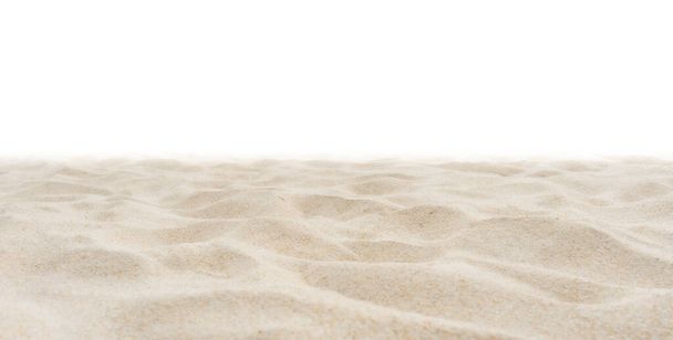 természet strand homok fehér háttér - Fotó, kép