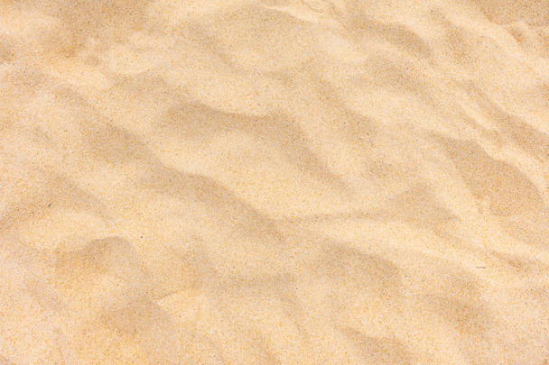 Background and texture, Top view Beautiful beach sand nature in summer sun as background - Photo, Image