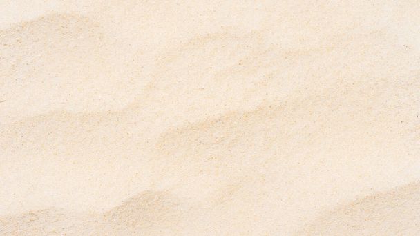 Top view of beach sand background texture. - Photo, Image