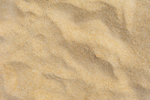 Blick von oben auf Strand Sand Hintergrund Textur. - Foto, Bild