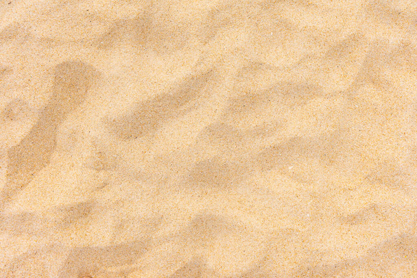 Top view of beach sand background texture. - Photo, Image