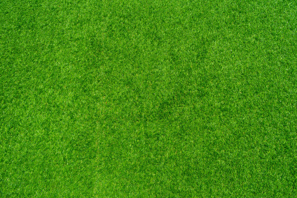 Tło i faktura, pełna rama sztucznej trawy tekstury jako tło - Zdjęcie, obraz