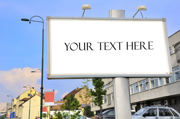 City billboards and advertising - Zdjęcie, obraz