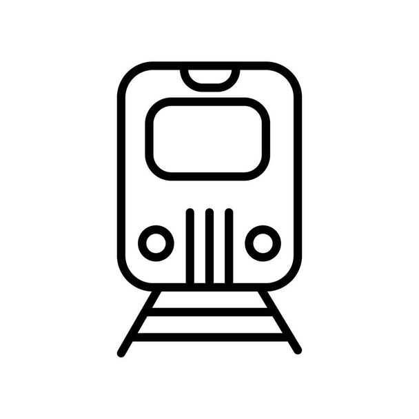Illustration photo de l'icône du train vectoriel
 - Photo, image