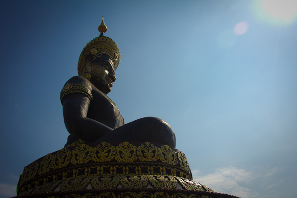 velký obraz Buddhy s názvem phra buddha maha thammaracha v traiphum - Fotografie, Obrázek