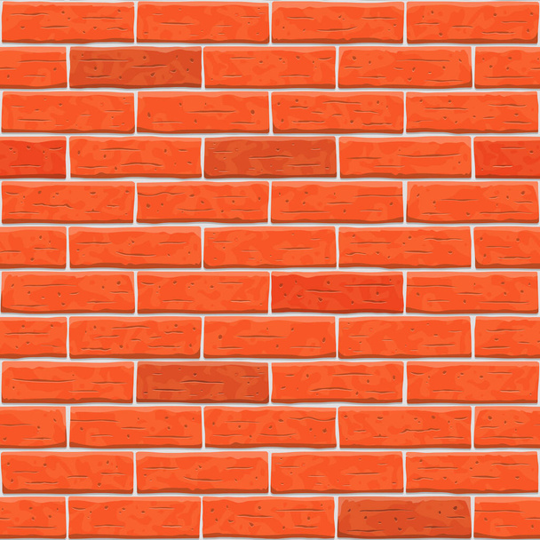 Brick wall seamless pattern background. - Vector, Image