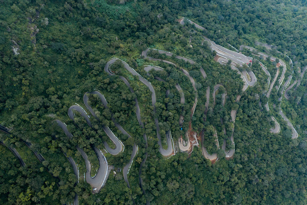 Kolli hills Kollimalai seventy hairpin bends located in central Tamil Nadu, India - Photo, Image