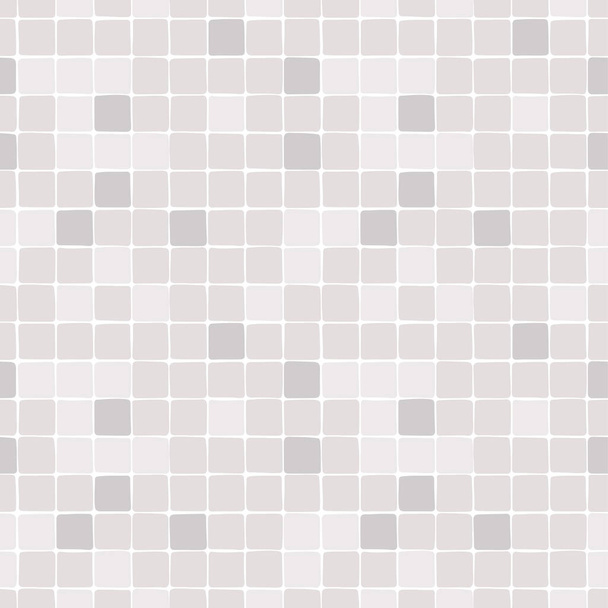 Padrão repetido simples de azulejos resquare branco e cinza
 - Vetor, Imagem