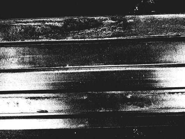 Distress Metall Platte Vektor Textur. Abbildung EPS8. Schwarz-weißer Grunge-Hintergrund. - Vektor, Bild