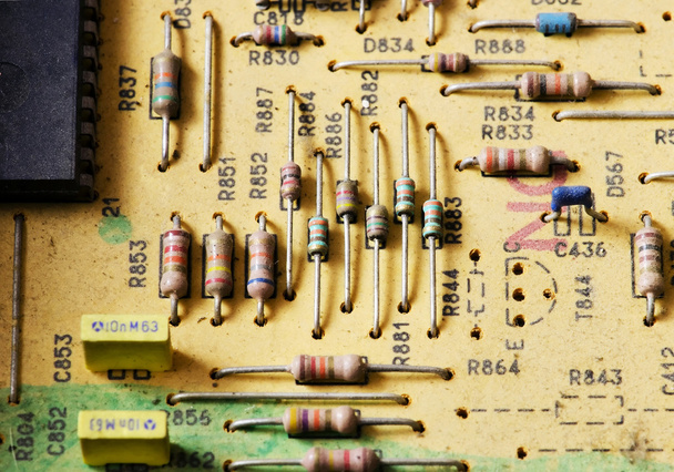 circuit imprimé tv. - Photo, image