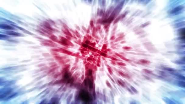 Soyut Yıldız patlaması Efekti Arkaplan Döngüsü / 4k Soyut grunge yıldız patlaması arkaplanının dokuların ve kalıpların stop hareket dizisi ile canlandırması - Video, Çekim