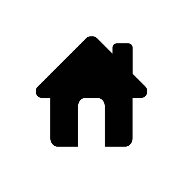 Домашня піктограма, лого, знак Векторні ілюстрації
  - Вектор, зображення
