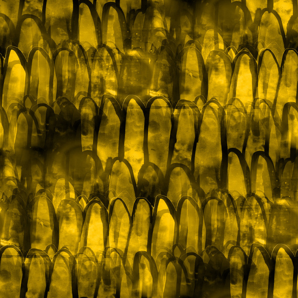 Aquarelle fond tons texture jaune abstrait peinture patter
 - Photo, image