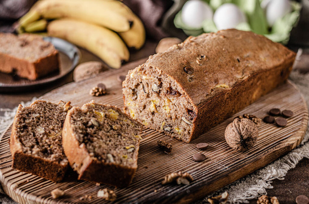 Best homemade banana bread, simple and healhty - Foto, immagini