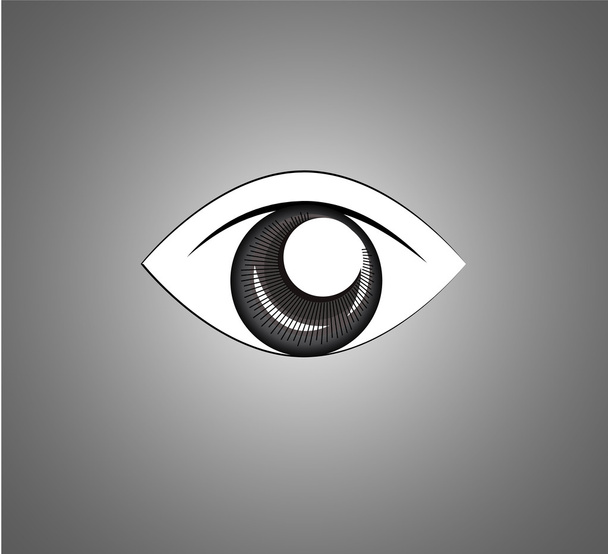 вектор значок ока
 - Вектор, зображення
