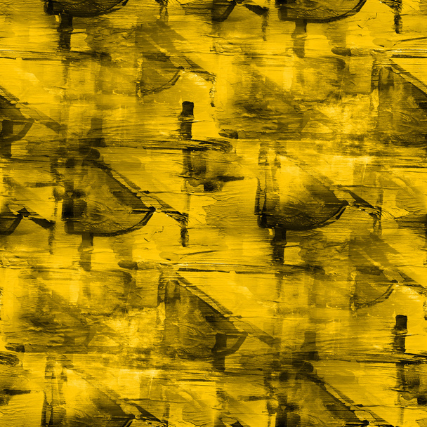 水彩トーン イエロー バック グラウンド テクスチャ クリエイティブアブストラクト ペイント パターン - 写真・画像