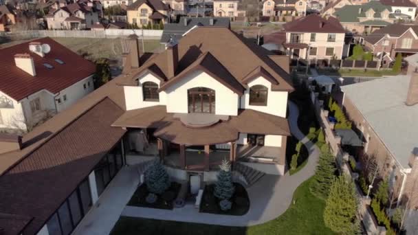 Rich House Aerial - Footage, Video