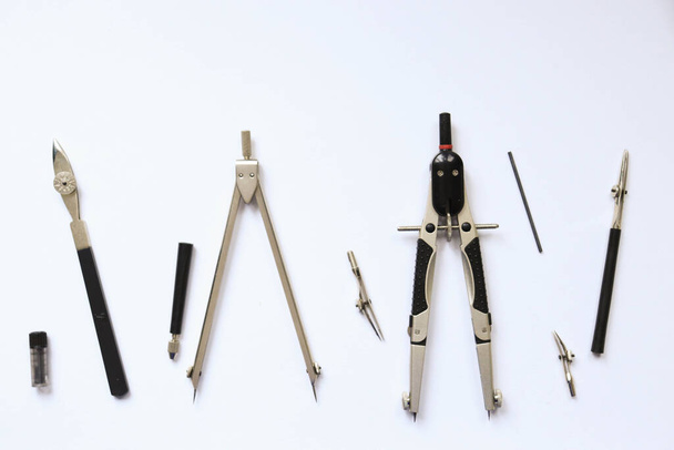 drawing tools, for drawings. architect, engineer, builder - Valokuva, kuva