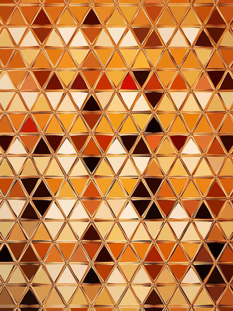 komplikált háromszög alakú mozaik nézet és tervez fotózás alapján egy teljes tálca doboz friss tojás - Fotó, kép