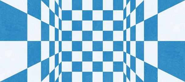 Abstract blue checkered texture - Photo, Image