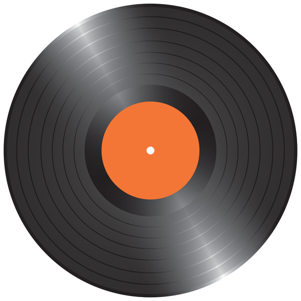 LP vinyl record - Vettoriali, immagini