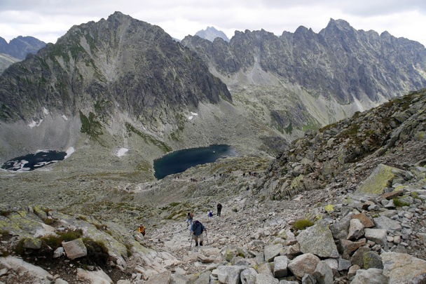 Mountaineers in Slovakia - Φωτογραφία, εικόνα