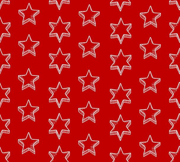 Christmas stars - Vector, Image