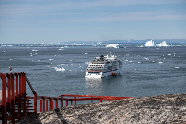 Belle vue à Ilulissat au Groenland
 - Photo, image