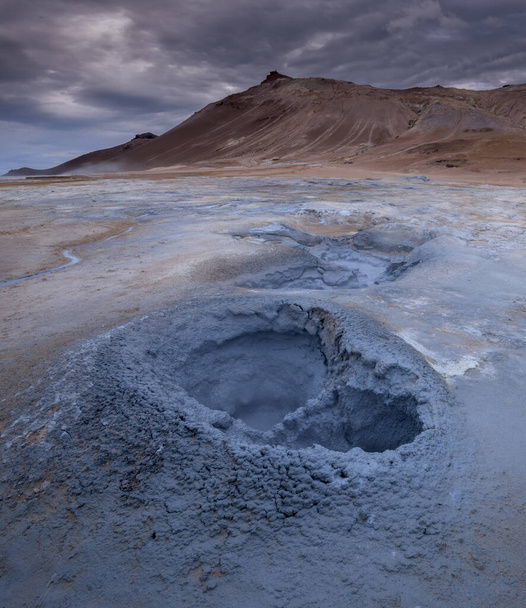 Zone géothermique de Hverir à Myvatn Islande
 - Photo, image