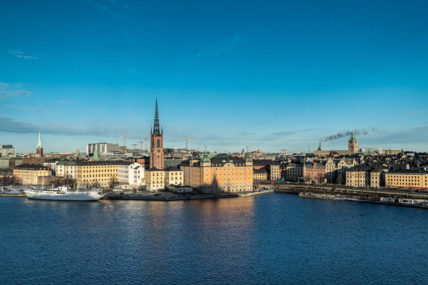 Стокгольмське місто в Швеції. - Фото, зображення