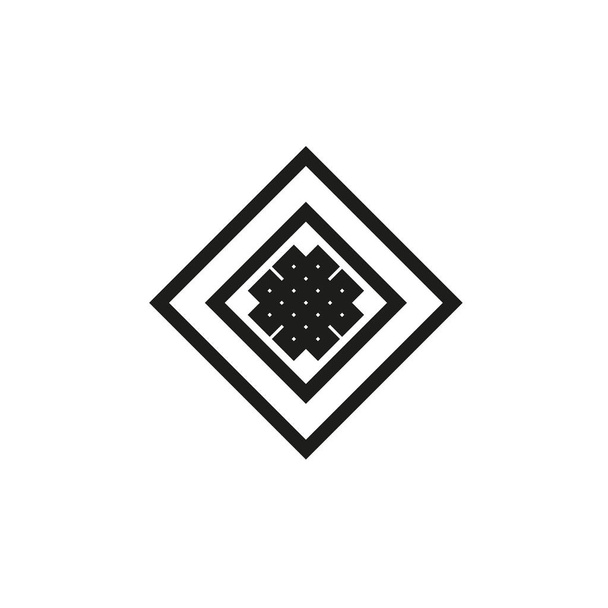 Векторна піктограма: кельтський вузол, трикветрський хрест або символ Трійці з формою серця
. - Вектор, зображення